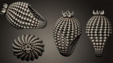 Jewelry rings Ring 022 3d model